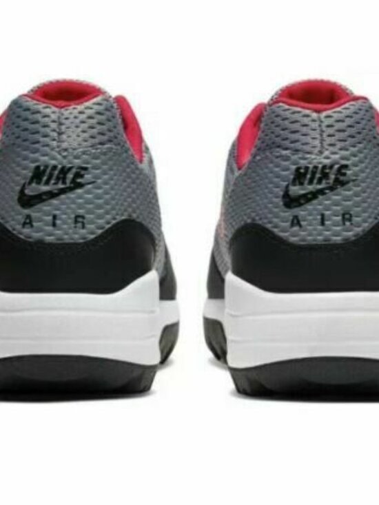 Nike Air Max 1 G Men\'s Golf Shoes/Cleats CI7576 002 Particle Grey Red SIZE 11.5 main image 4